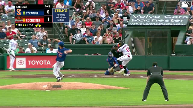 Jonathan Santucci In play, run(s) to Christian Franklin
