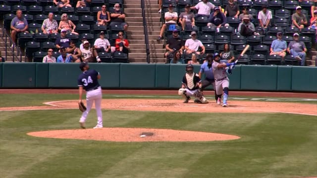 Gabriel Gonzalez's two-homer game in Triple-A