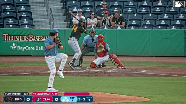 Sean Youngerman In play, run(s) to Edward Florentino