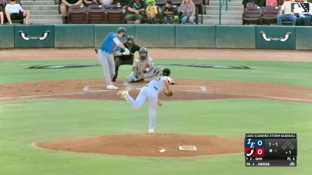Ace Reese's third pro homer for Single-A 