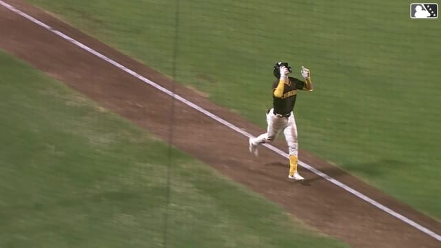 Jase Bowen's huge homer