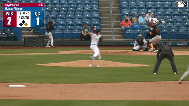 Hunter Alberini Ball to Luis Peña