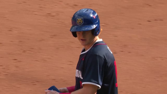 Owen Caissie's RBI double