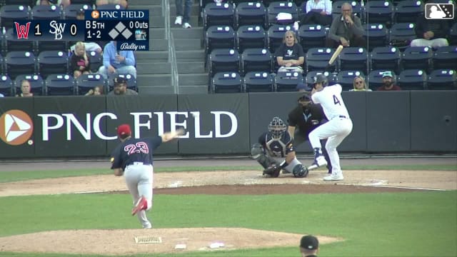 Grant Gambrell's fourth strikeout of the game 