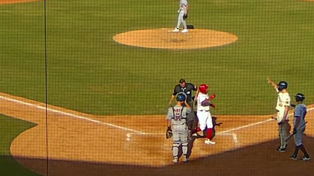 Dylan Campbell's two-run home run
