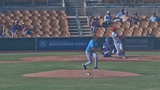 Thomas Saggese's RBI double