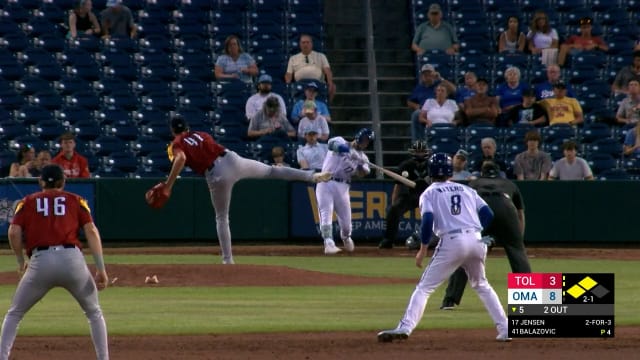 Carter Jensen delivers a five-RBI performance