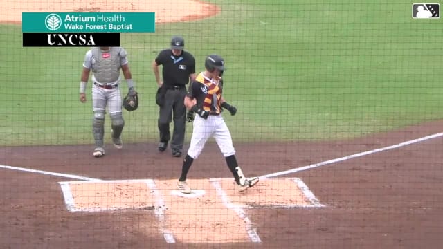 Kyle Lodise's three-run home run