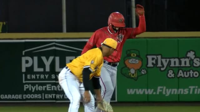 Robert Hassell III's two-hit, three-steal night