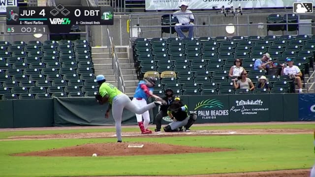 PJ Morlando's solo home run