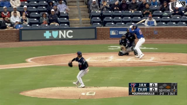 Carson Williams homers (3) on a line drive to left center field. Gavin Lux scores.