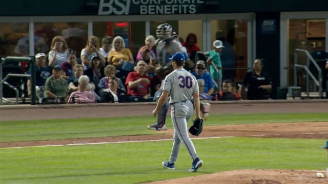 Jonathan Santucci's seven strikeouts