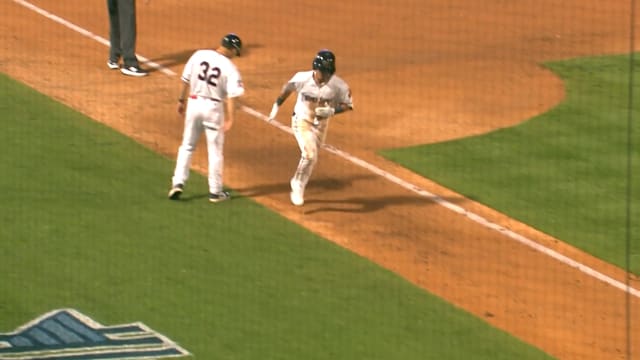 Kyle DeBarge's first homer of the year