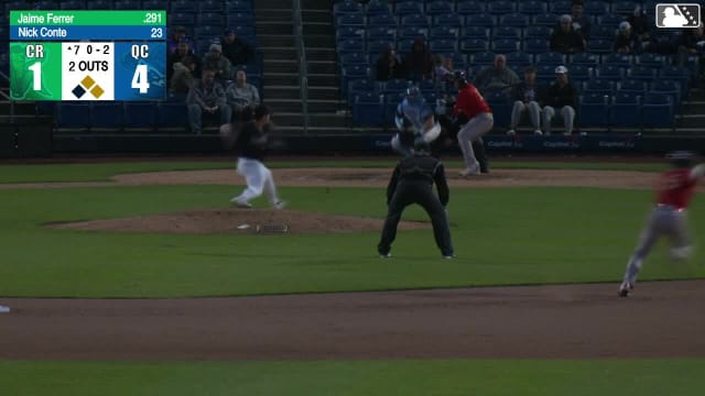 Nick Conte Ball to Jaime Ferrer