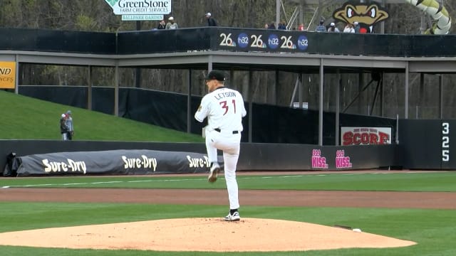 Bishop Letson strikes out the side