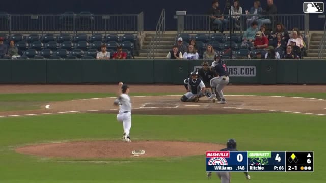 JR Ritchie In play, run(s) to Jett Williams