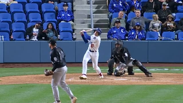 Brendan Tunink's second homer of the night