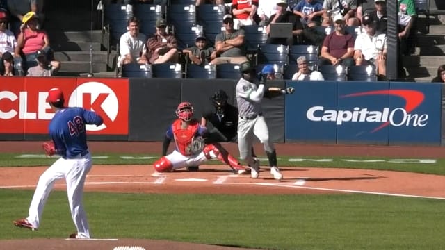 Dakota Jordan's first multihomer game of the season