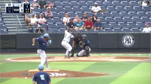David McCann strikes out swinging.