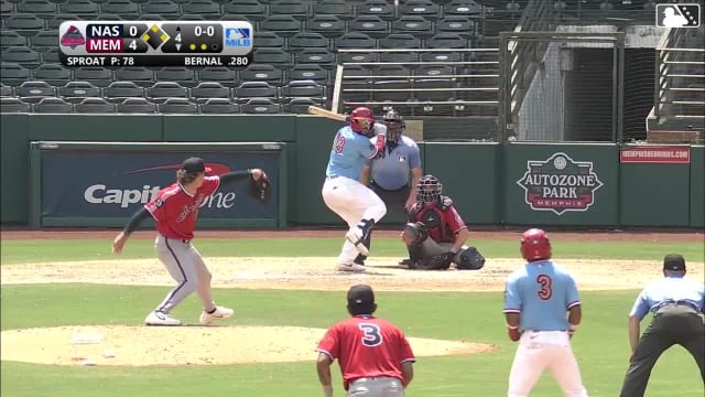 Leo Bernal singles on a sharp line drive to right fielder Akil Baddoo. Graysen Tarlow scores. Victor Scott II scores. Nolan Gorman to 3rd.