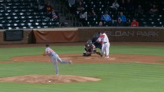 Brooks Brannon records a three-hit game