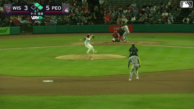 Marco Dinges homers (5) on a fly ball to right center field. David García scores. Luiyin Alastre scores.
