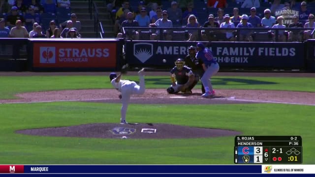 Jefferson Rojas' solo home run