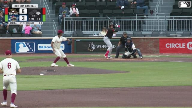 Ismael Agreda In play, run(s) to Dixon Williams