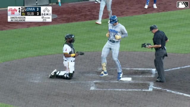 Jac Caglianone swats his first Triple-A home run