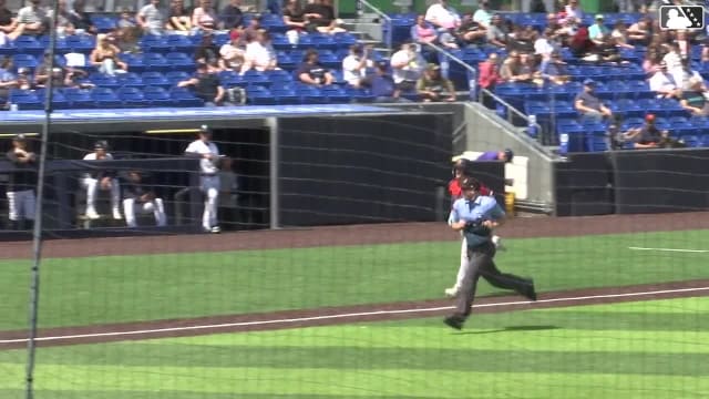 Colton Ledbetter's solo home run