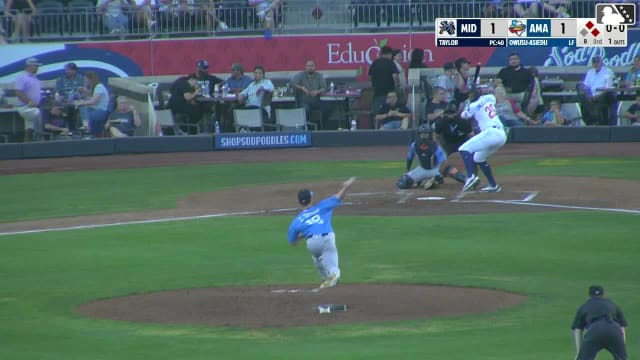 Avery Owusu-Asiedu doubles (3) on a sharp line drive to left fielder Clark Elliott. Cristofer Torin scores. Jordan Lawlar to 3rd.