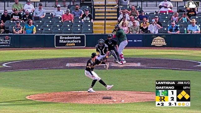 Arnaldo Lantigua singles on a line drive to right fielder Eddie King Jr. Jalen Hairston scores. Bernard Moon scores. Pablo Nunez to 3rd.