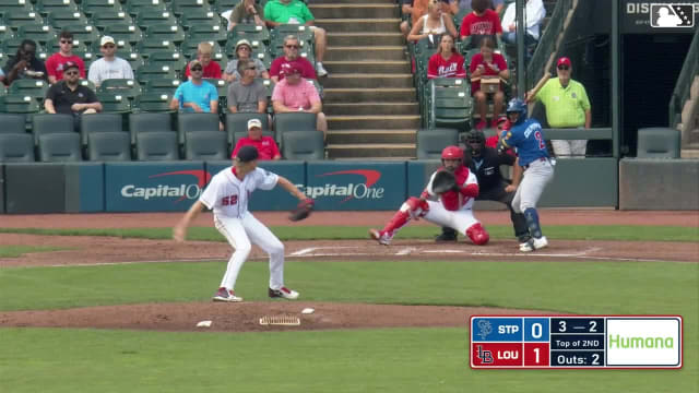Darren McCaughan In play, run(s) to Kaelen Culpepper