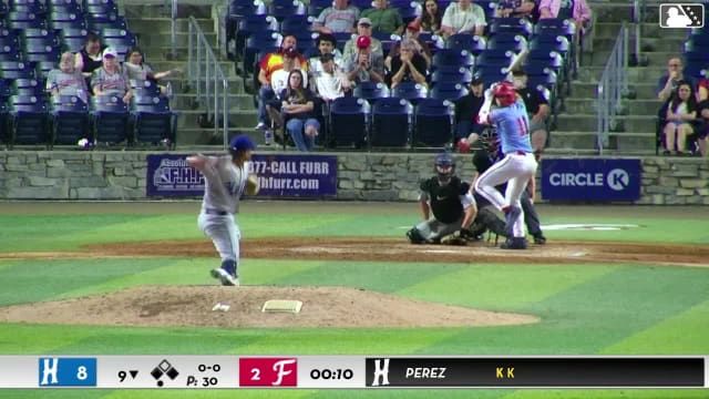 Gavin Fien homers (3) on a fly ball to left field. Dashyll Tejeda scores. Jordan Williams scores.