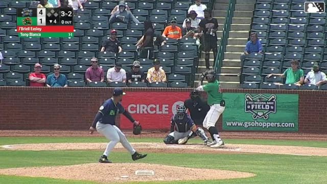 Tony Blanco Jr. homers (8) on a fly ball to center field.