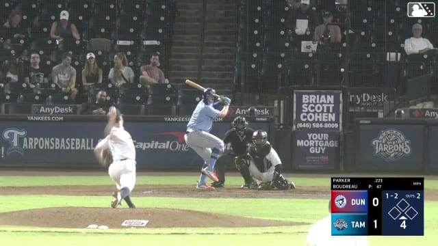JoJo Parker homers (3) on a line drive to right center field.