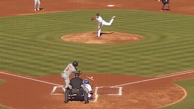 Douglas Hodo III scores on a LL home run