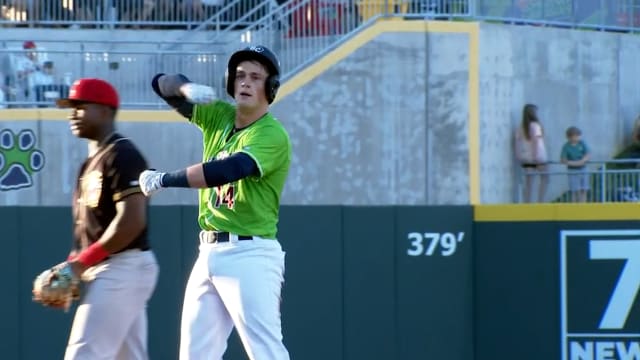 Malcolm Moore's home run, three extra-base hit game