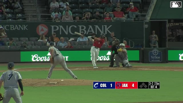 Joe Mack's 10th home run of the year
