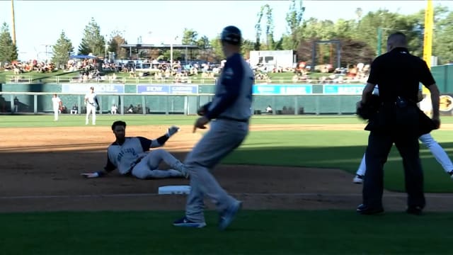 Brice Matthews' stellar day at the plate