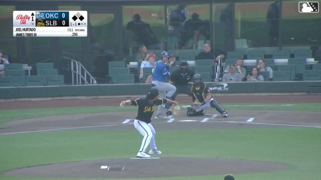 James Tibbs III doubles (26) on a sharp line drive to center fielder Raudi Rodriguez. Zach Ehrhard scores. Ryan Ward scores.