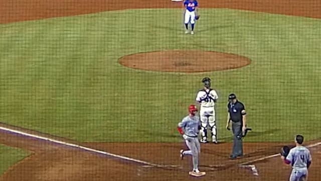 Robert Hassell III's second homer of Fall League