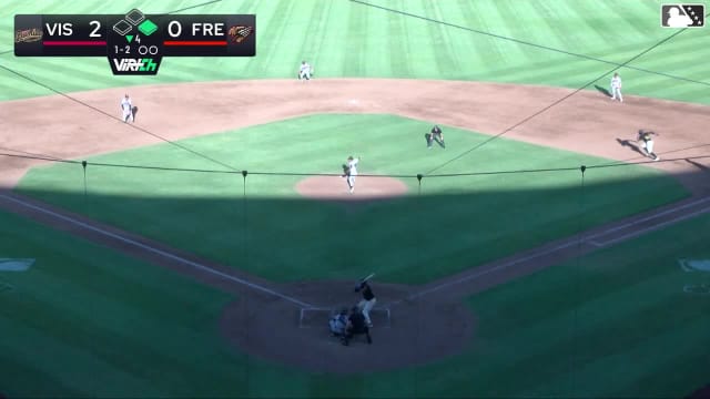 Augie Mojica In play, run(s) to Wilder Dalis