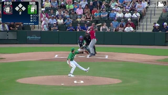 Gavin Fien homers (7) on a line drive to left field.