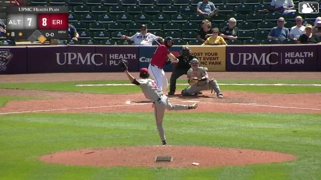 Josue Briceño hits his 7th homer of the year