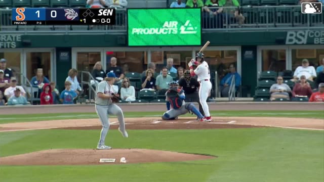 Aidan Miller's solo home run