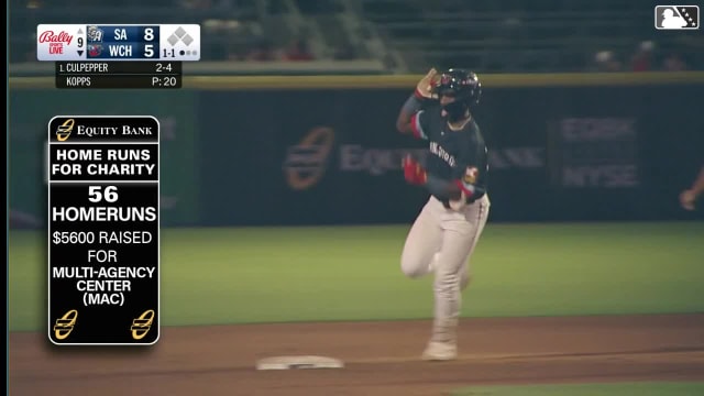 Kaelen Culpepper's solo home run