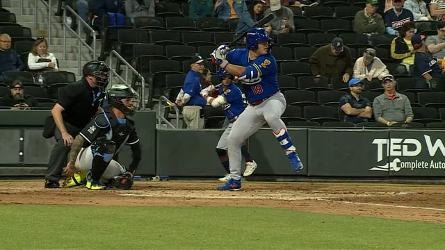 Aaron Sabato clubs three home runs for St. Paul