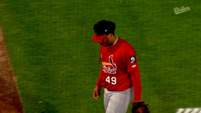 Jurrangelo Cijntje's eight strikeouts