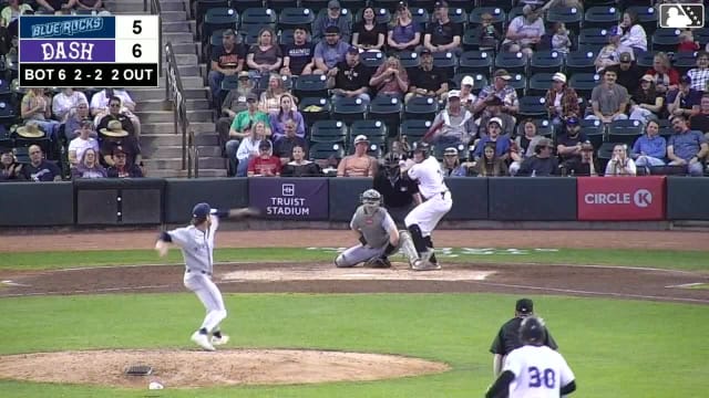 Kyle Lodise singles on a ground ball to right fielder Teo Banks. Arxy Hernandez scores.